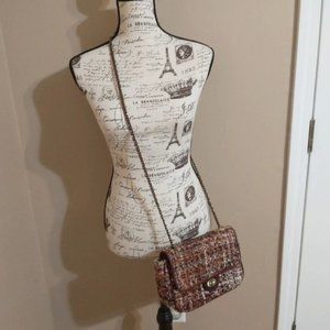 Patricia Nash Lorenzo Boucle Shoulder Bag